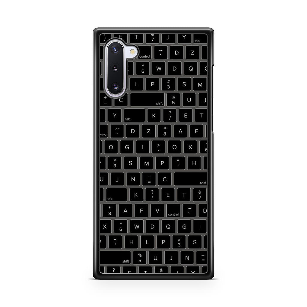 Keyboard Button Galaxy Note 10 Case