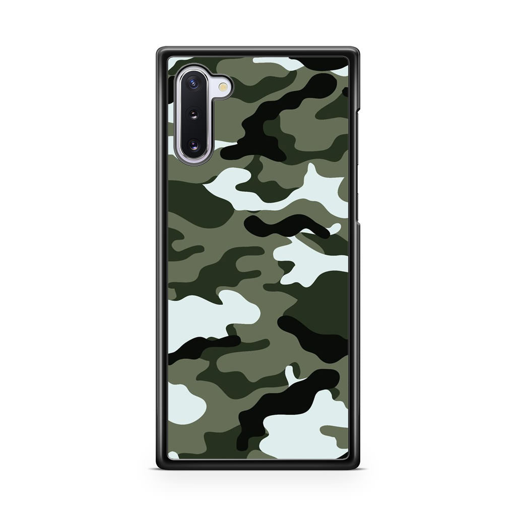 Military Green Camo Galaxy Note 10 Case