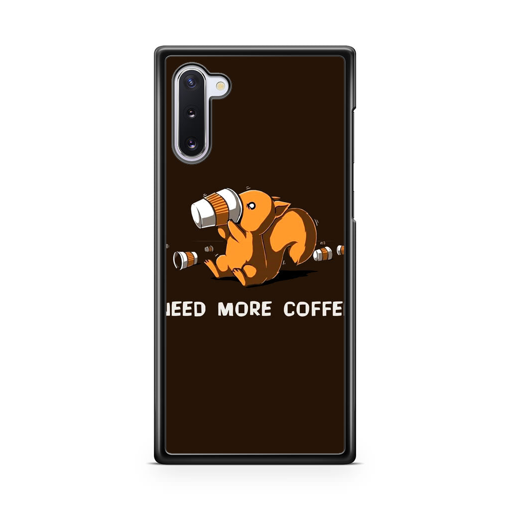 Need More Coffee Programmer Story Galaxy Note 10 Case