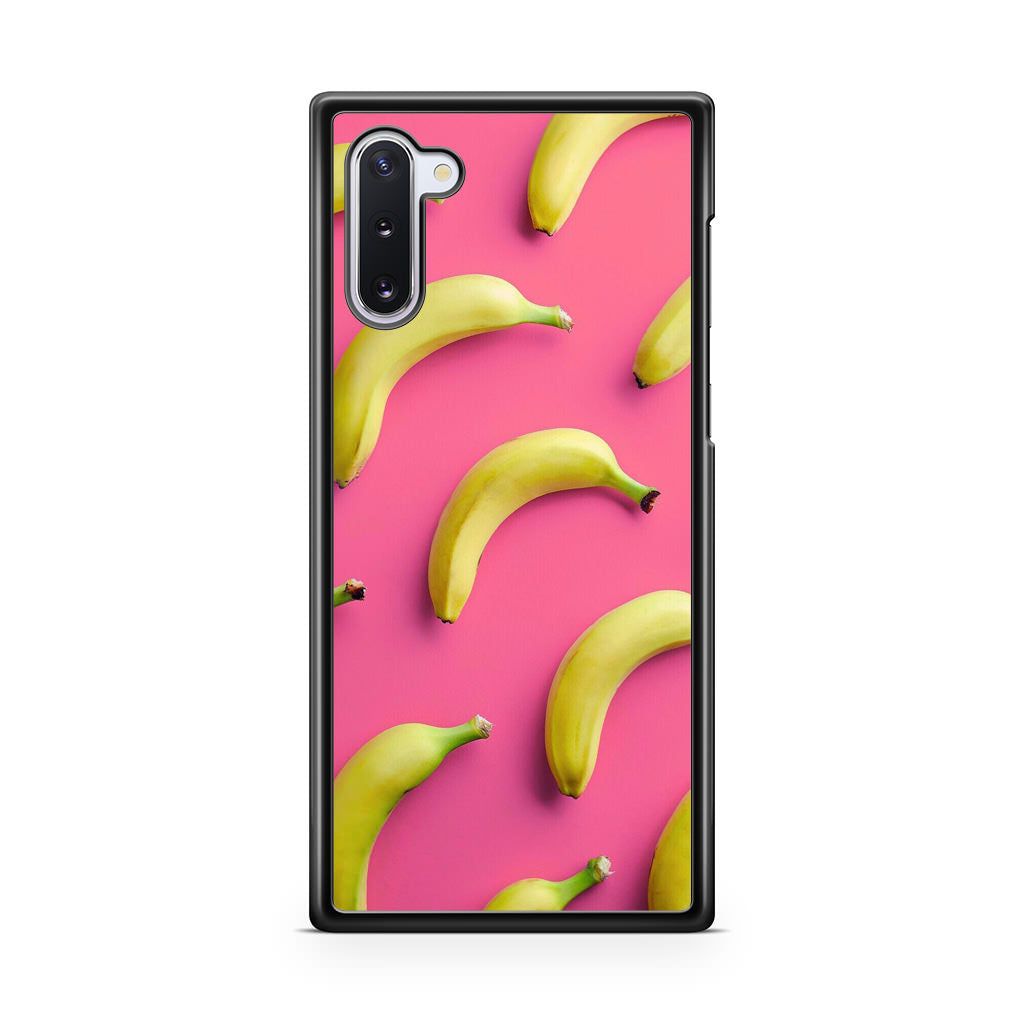 Real Bananas Fruit Pattern Galaxy Note 10 Case