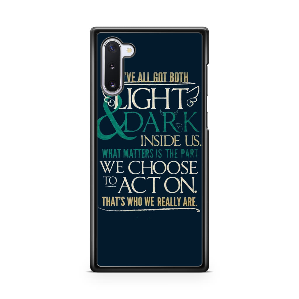 Sirius Black Quotes Galaxy Note 10 Case