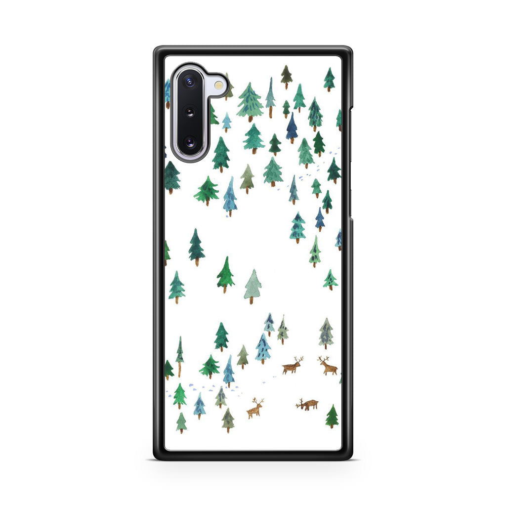 Snow Everywhere Galaxy Note 10 Case