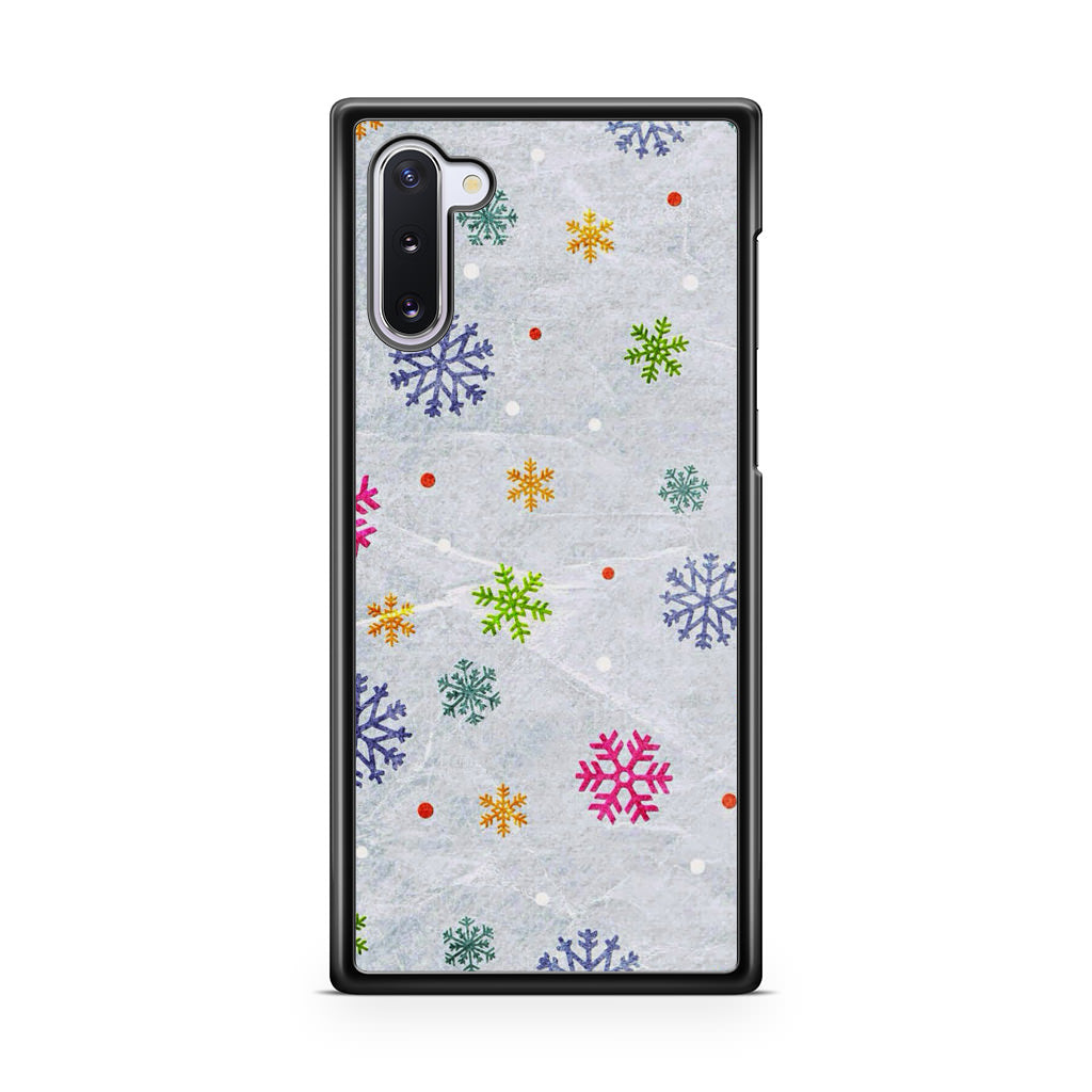 Snowflake Galaxy Note 10 Case