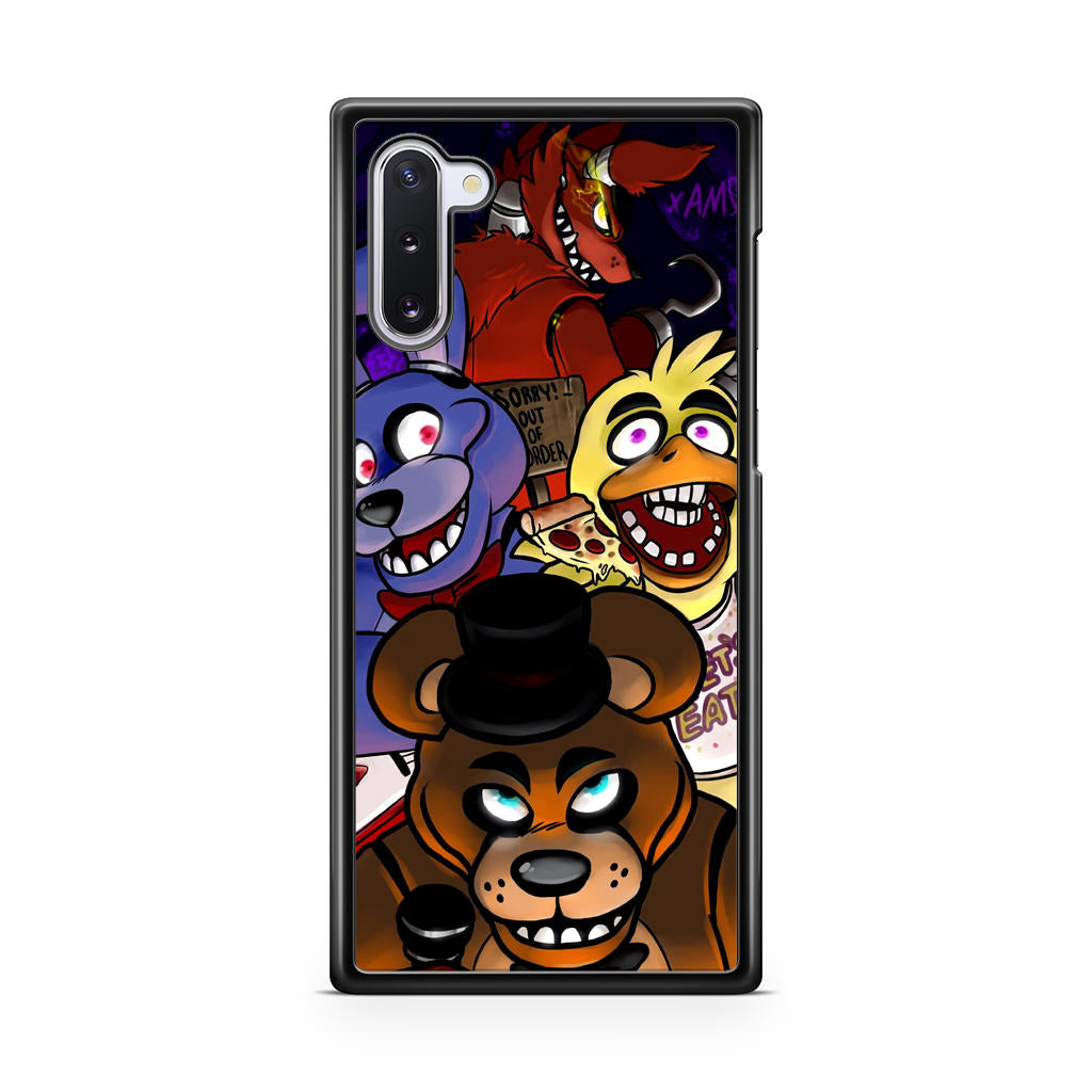 Five Nights at Freddy's Characters Galaxy Note 10 Case