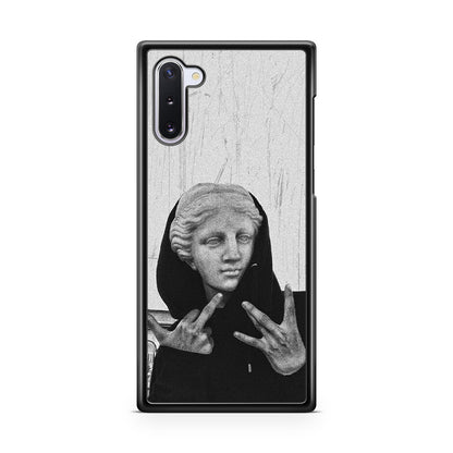 Greek Statue Wearing Hoodie Galaxy Note 10 Case