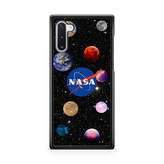 NASA Planets Galaxy Note 10 Case