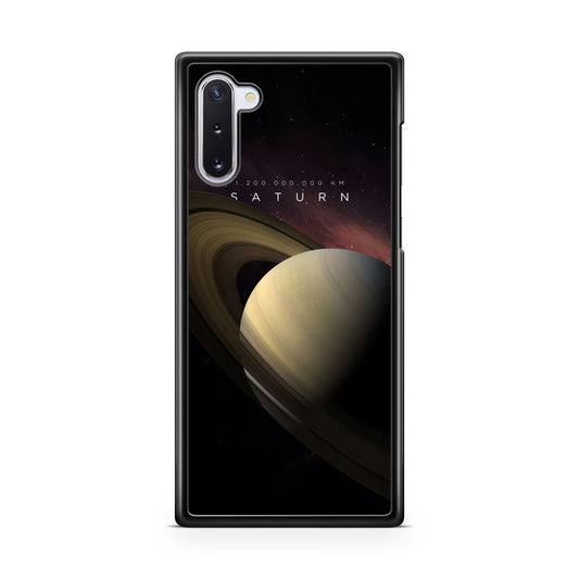 Planet Saturn Galaxy Note 10 Case