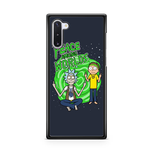 Rick And Morty Peace Among Worlds Galaxy Note 10 Case