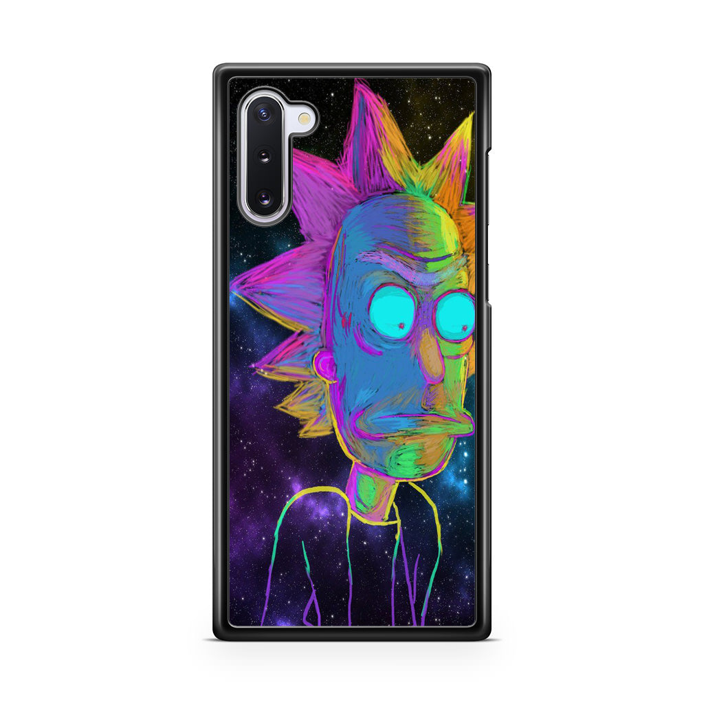 Rick Colorful Crayon Space Galaxy Note 10 Case