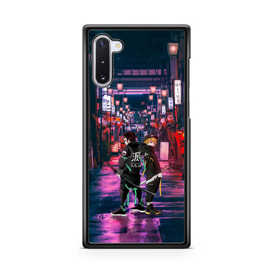 Tanjiro And Zenitsu in Style Galaxy Note 10 Case