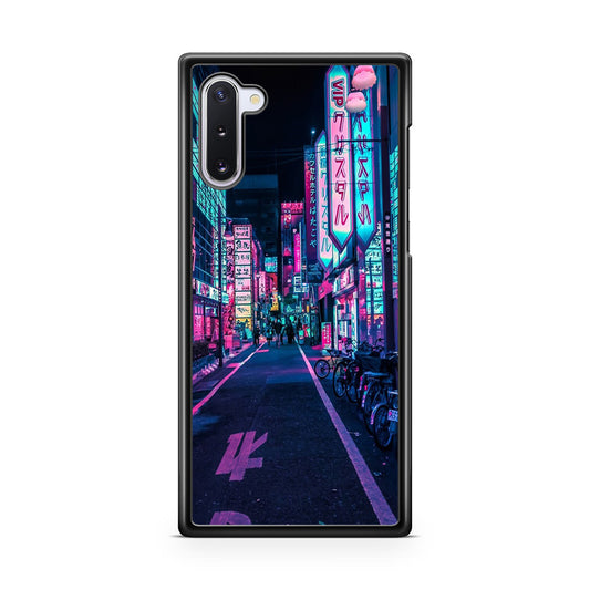 Tokyo Street Wonderful Neon Galaxy Note 10 Case