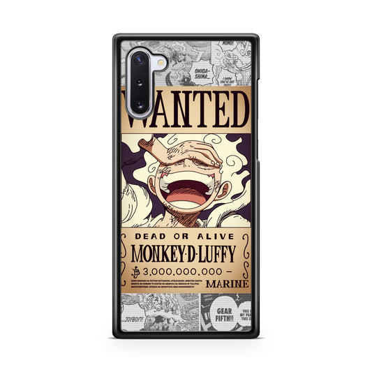 Gear 5 Wanted Poster Galaxy Note 10 Case