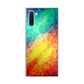 Abstract Multicolor Cubism Painting Galaxy Note 10 Case