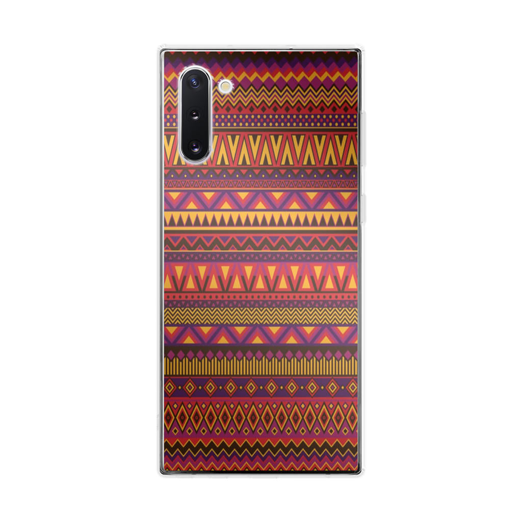 African Aztec Pattern Galaxy Note 10 Case