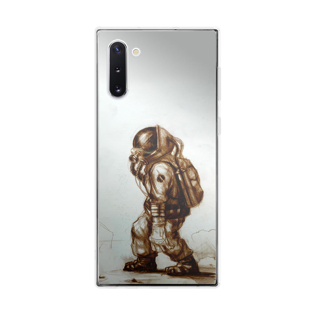 Astronaut Heavy Walk Galaxy Note 10 Case