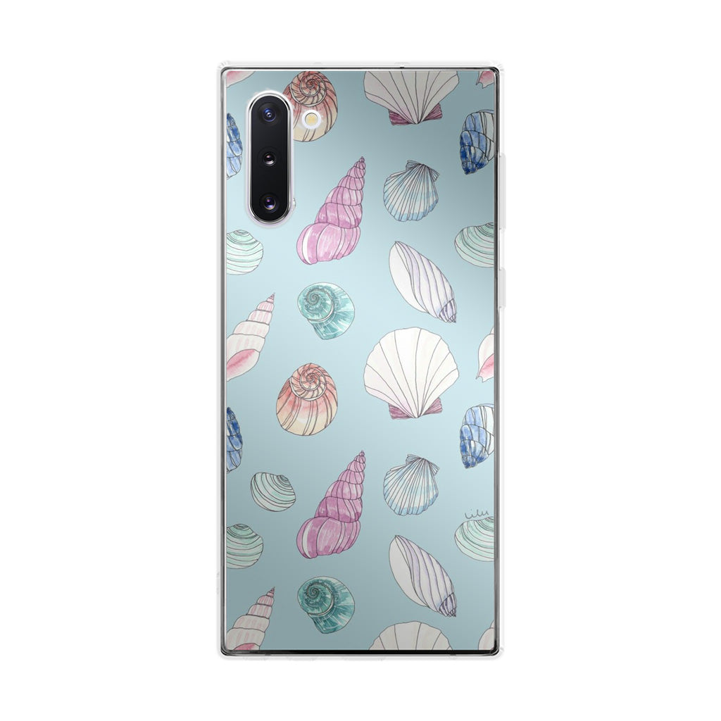 Beach Shells Pattern Galaxy Note 10 Case