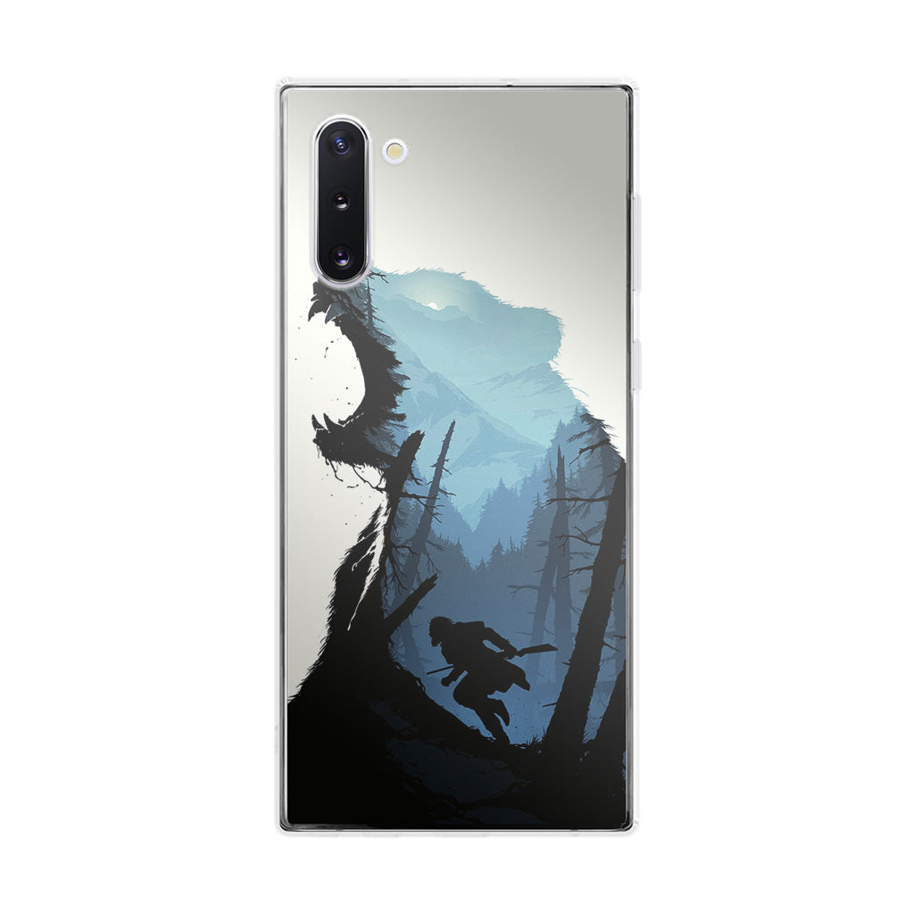 Bear Hunter Art Galaxy Note 10 Case