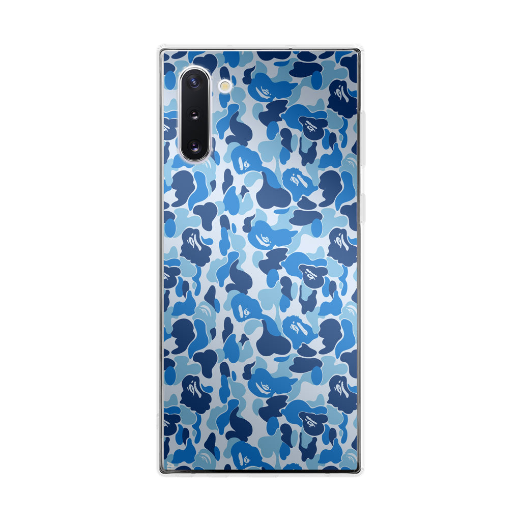 Blue Camo Galaxy Note 10 Case