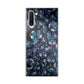 Blue Diamonds Pattern Galaxy Note 10 Case
