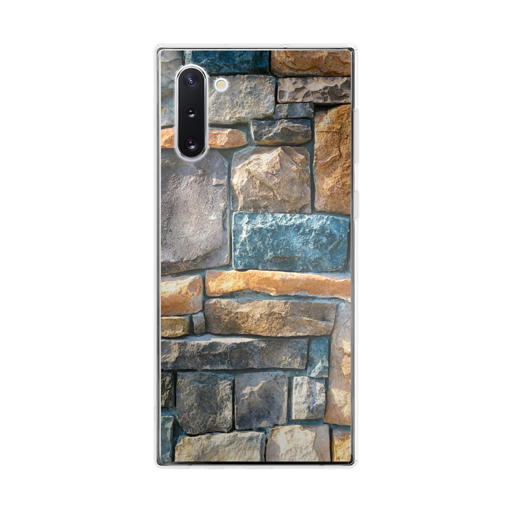 Colored Stone Piles Galaxy Note 10 Case