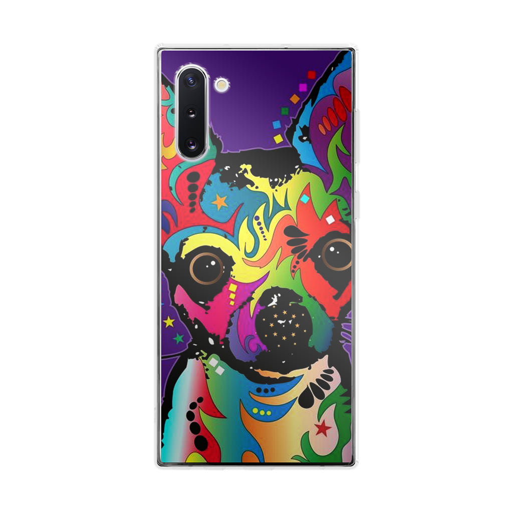 Colorful Chihuahua Galaxy Note 10 Case