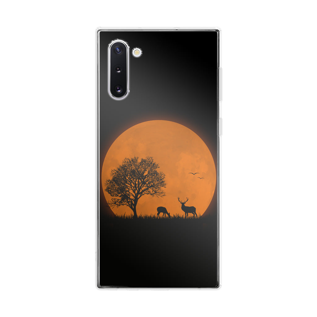 Deer Silhouette Galaxy Note 10 Case