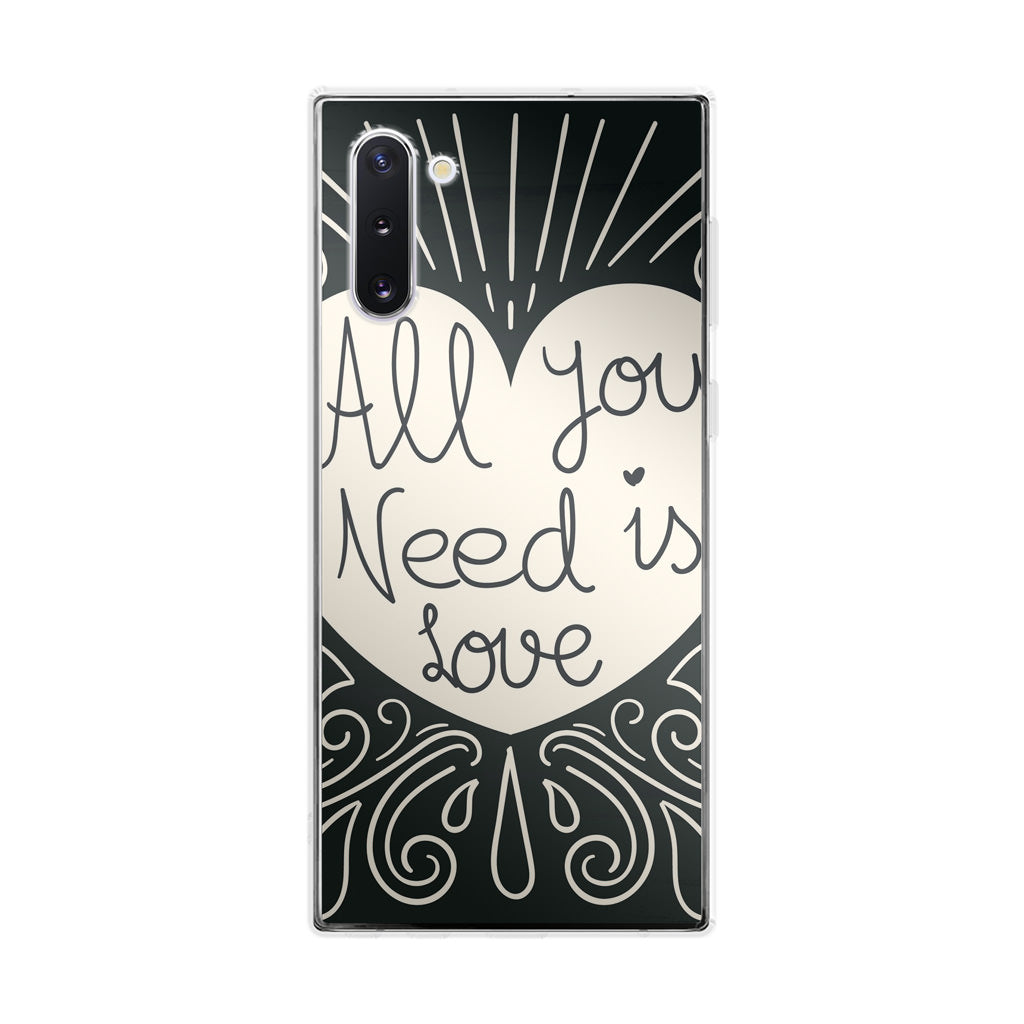 Drawn Love Galaxy Note 10 Case