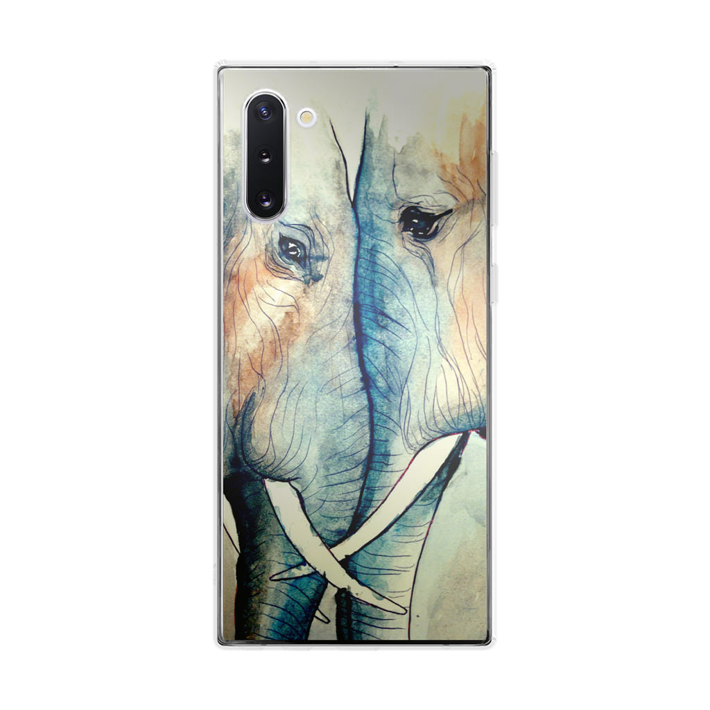 Elephants Sadness Galaxy Note 10 Case