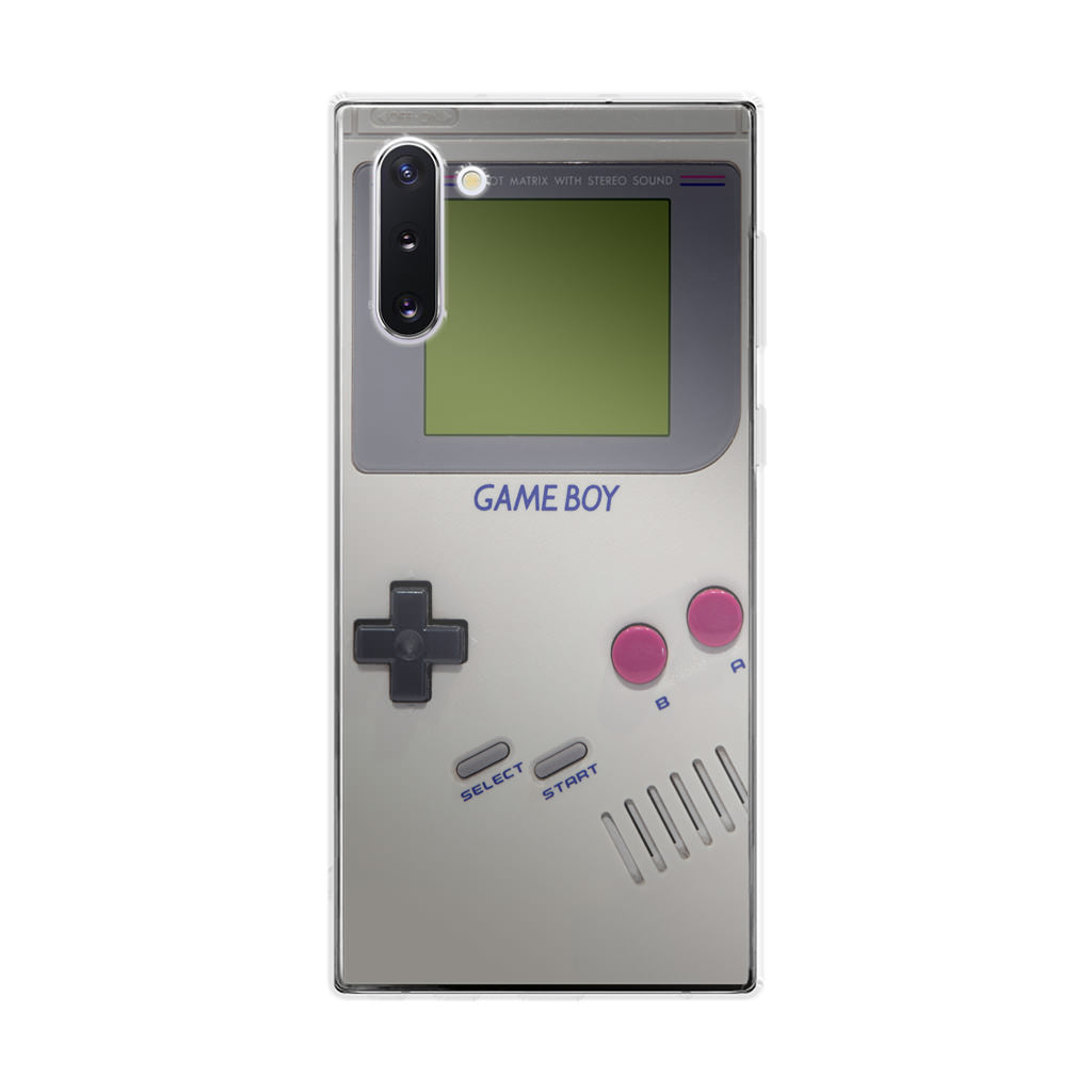 Game Boy Grey Model Galaxy Note 10 Case
