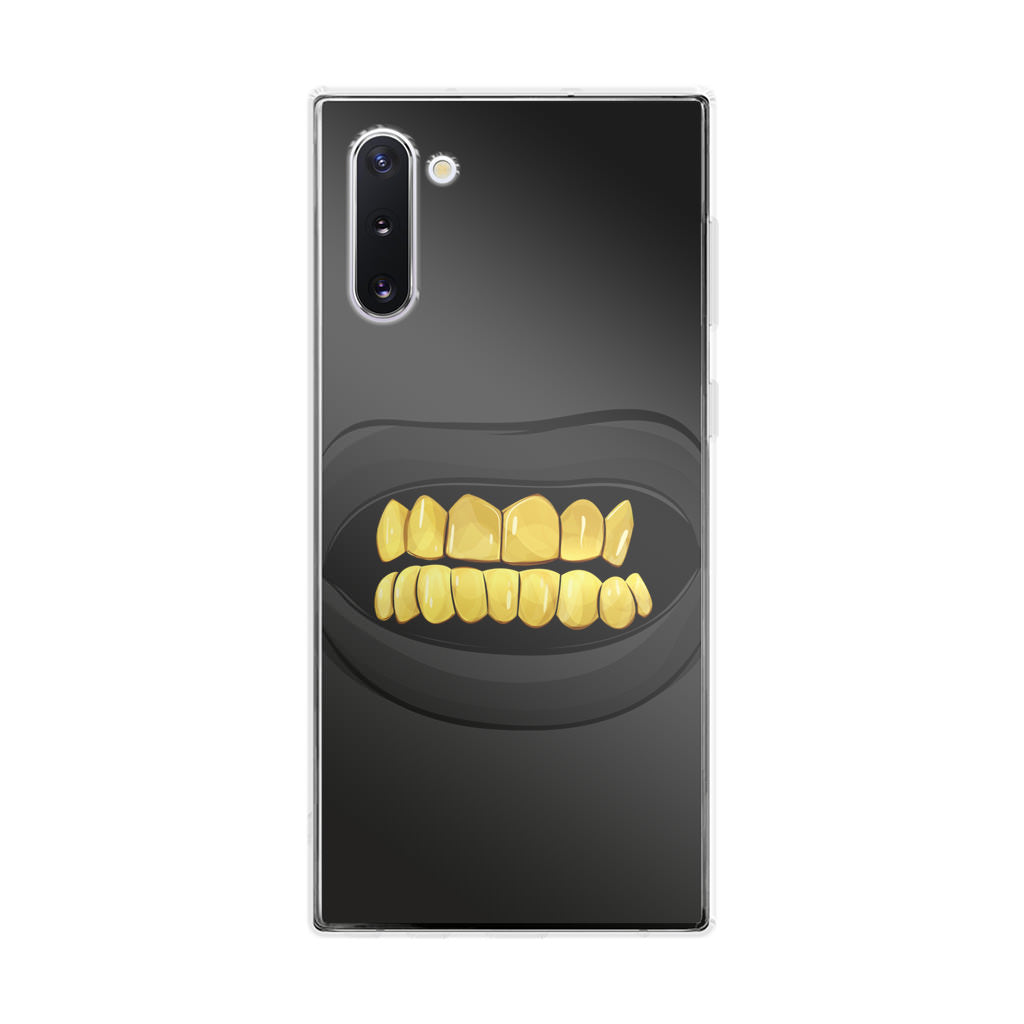 Gold Grillz Galaxy Note 10 Case