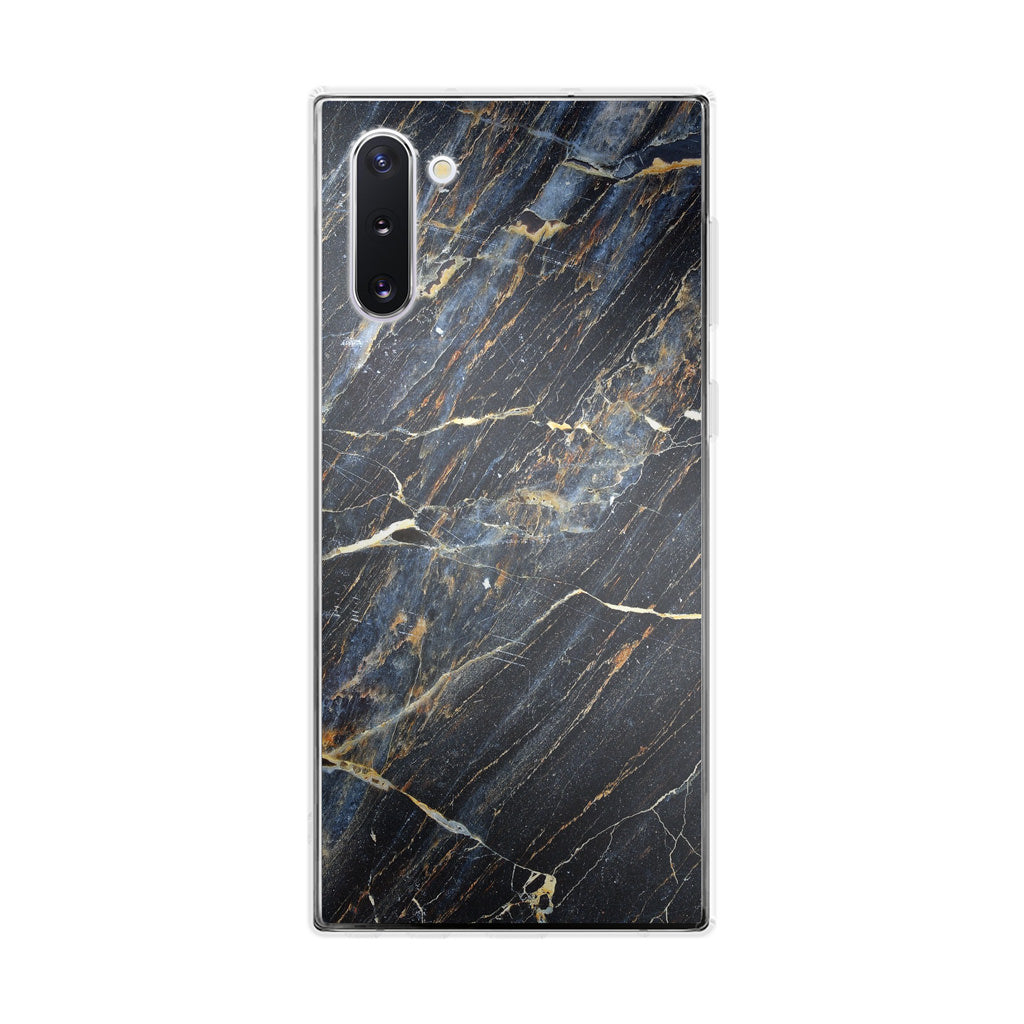 Golden Black Marble Galaxy Note 10 Case