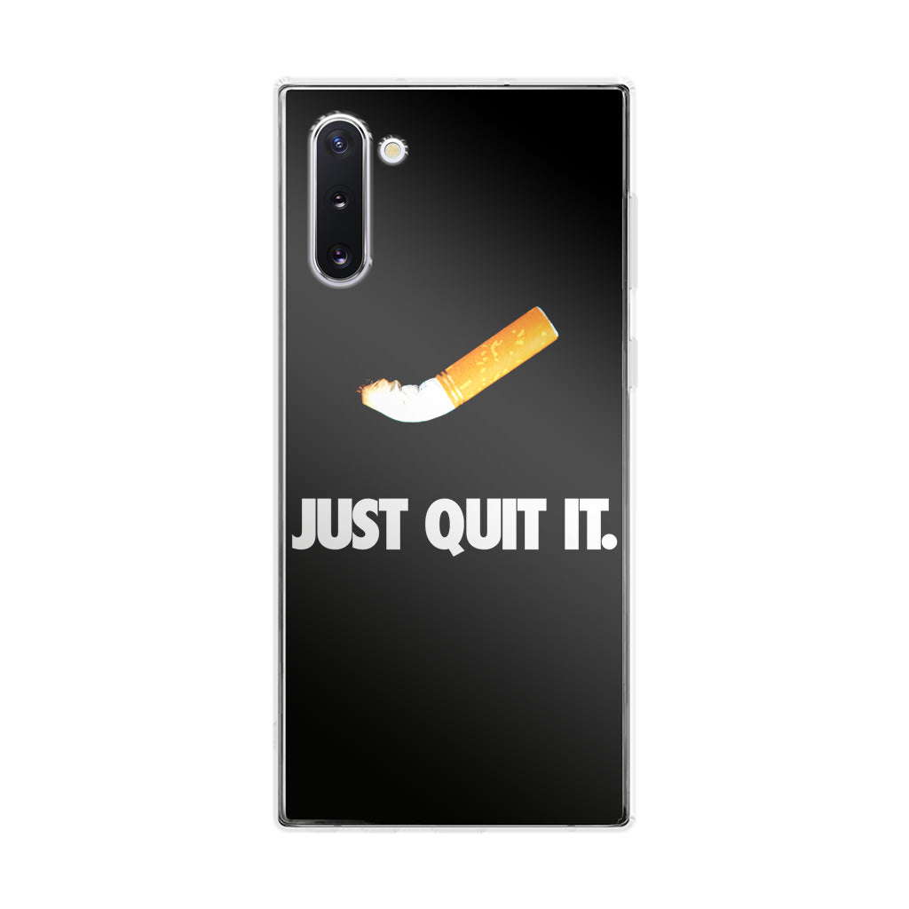 Just Quit Smoking Galaxy Note 10 Case