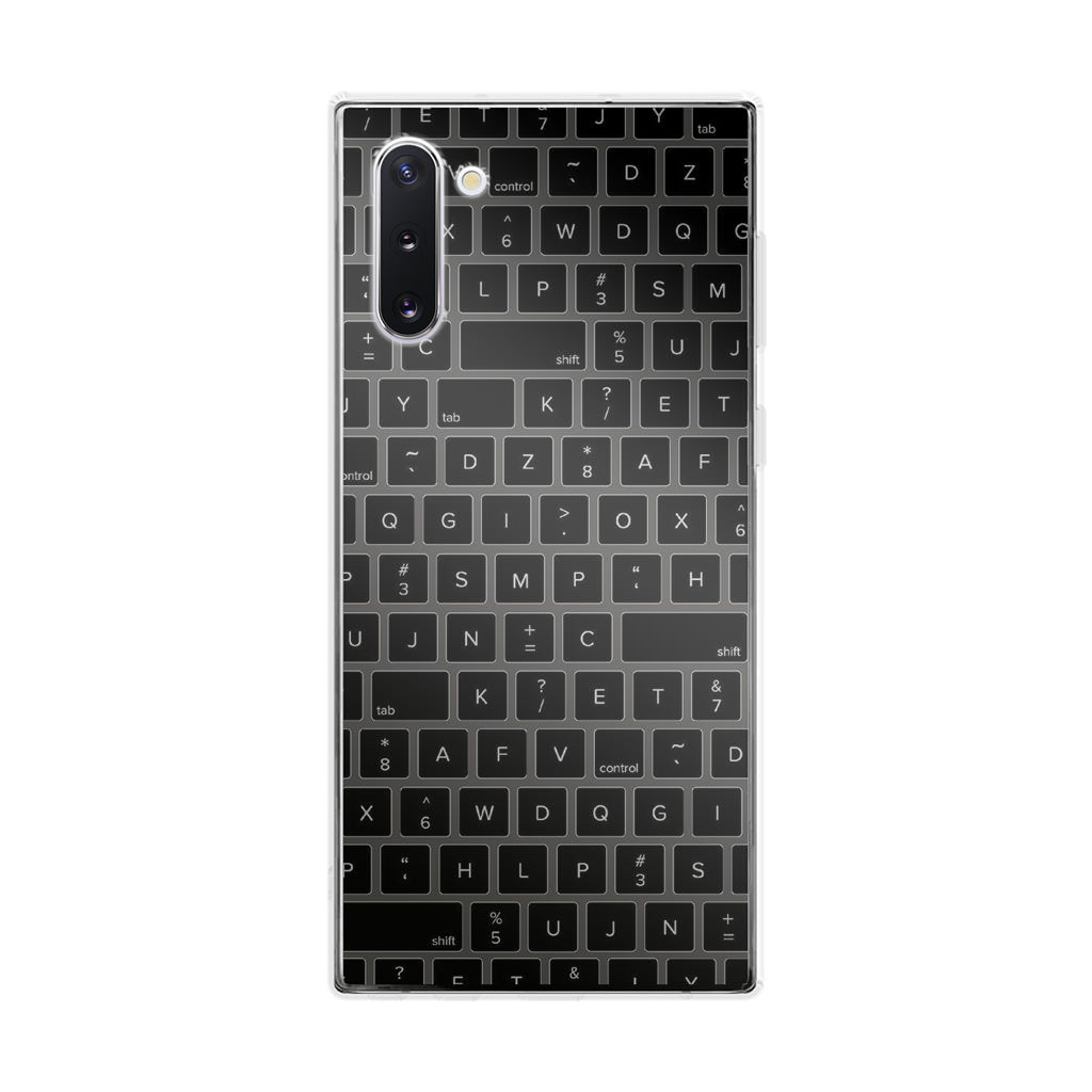 Keyboard Button Galaxy Note 10 Case