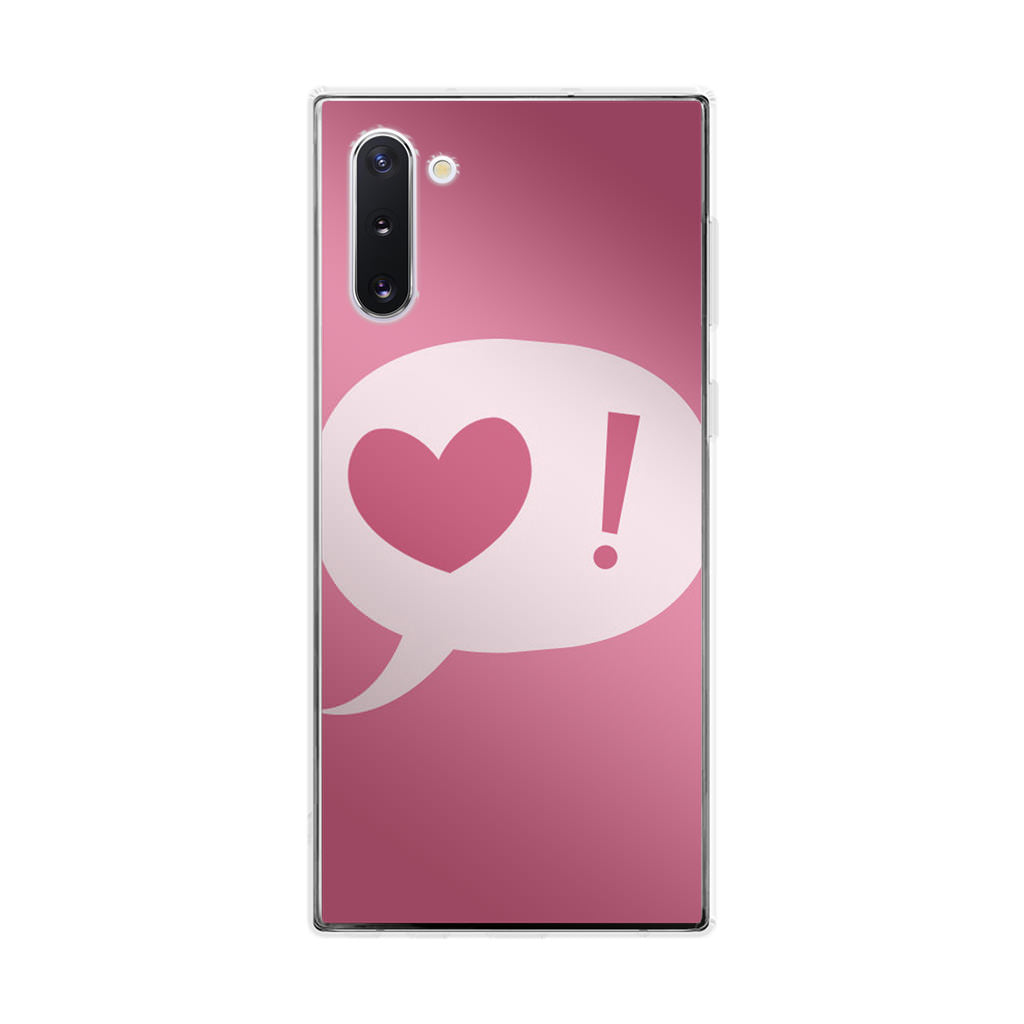 Love Pink Galaxy Note 10 Case