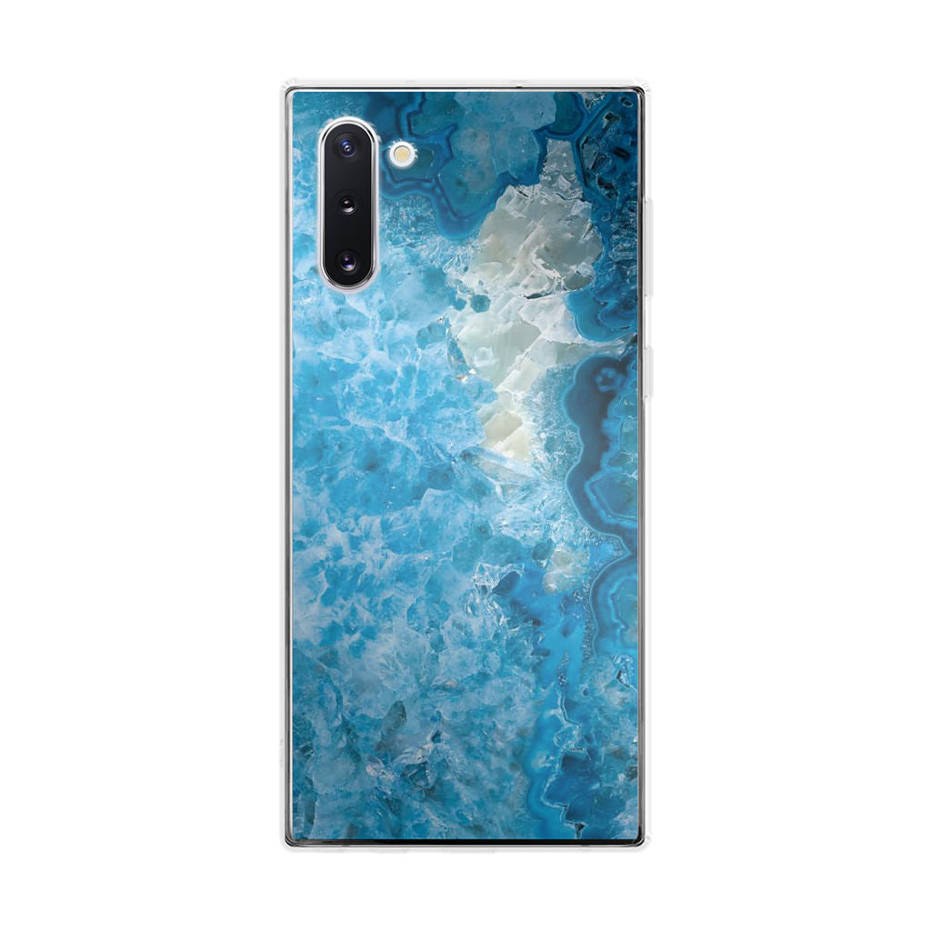 Navy Blue Marble Galaxy Note 10 Case