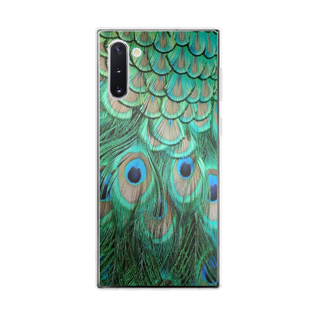 Peacock Feather Galaxy Note 10 Case