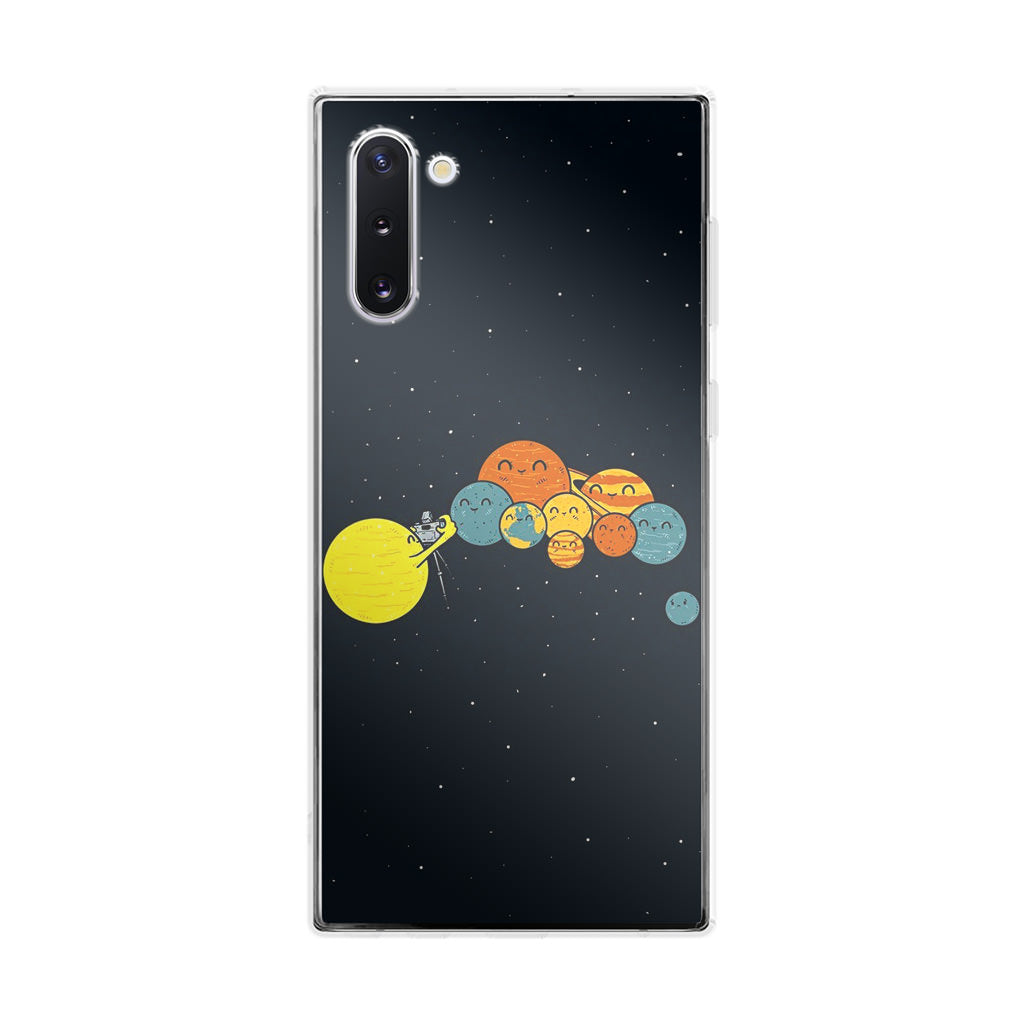 Planet Cute Illustration Galaxy Note 10 Case