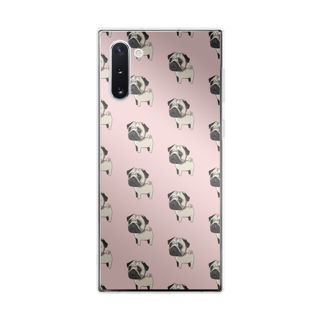 Pugs Pattern Galaxy Note 10 Case