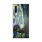 Skellington on a Starry Night Galaxy Note 10 Case
