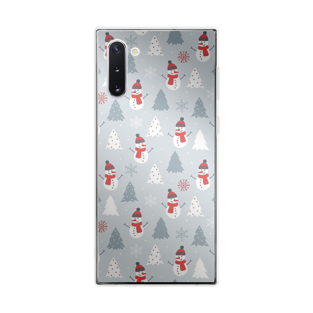 Snowmans Pattern Galaxy Note 10 Case