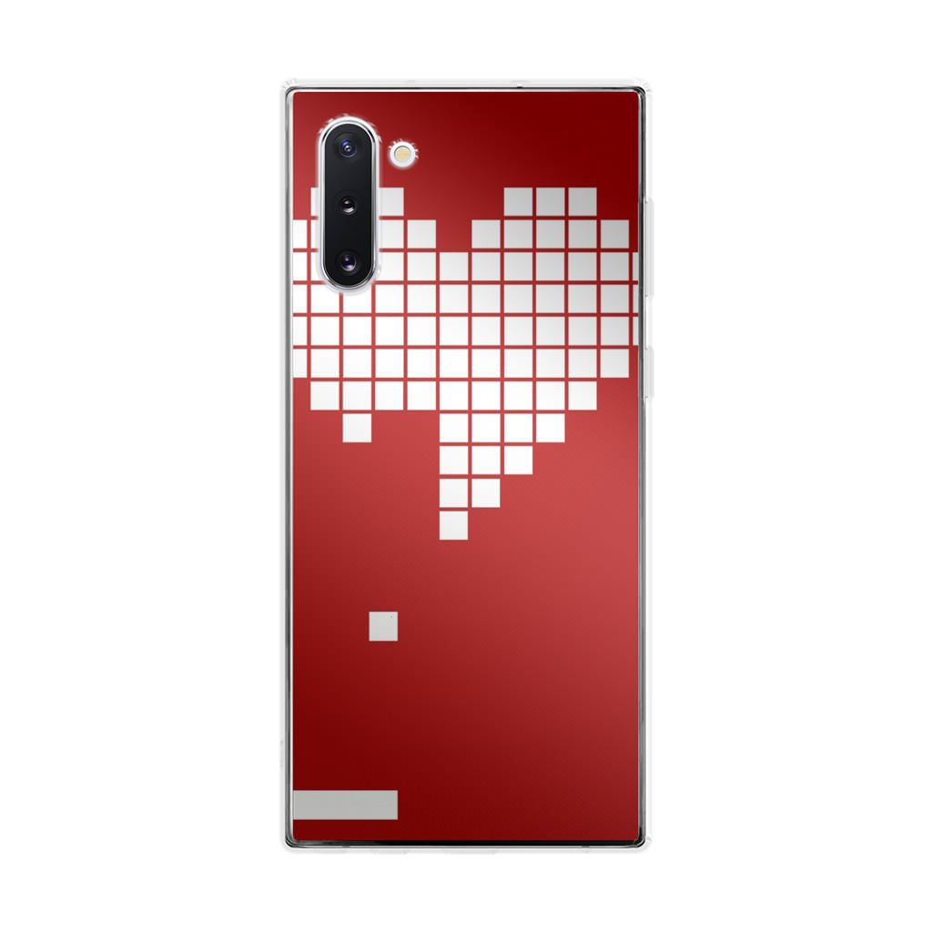 Tetris Heart Galaxy Note 10 Case