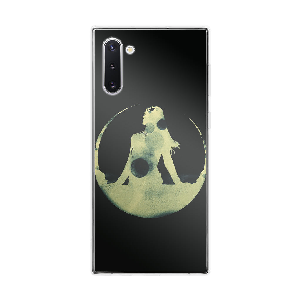 Tycho Costalbrake Dark Green Girl Galaxy Note 10 Case