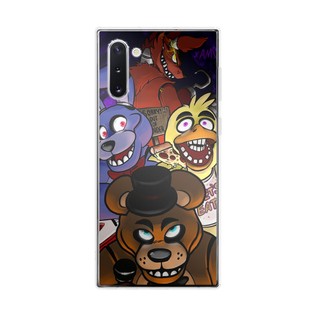 Five Nights at Freddy's Characters Galaxy Note 10 Case