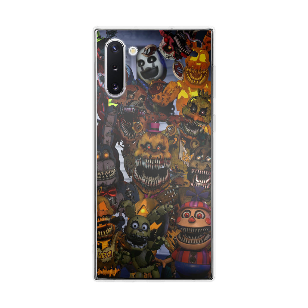 Five Nights at Freddy's Scary Characters Galaxy Note 10 Case