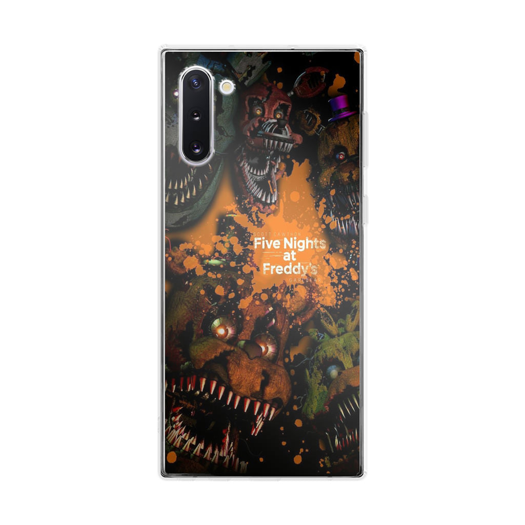 Five Nights at Freddy's Scary Galaxy Note 10 Case