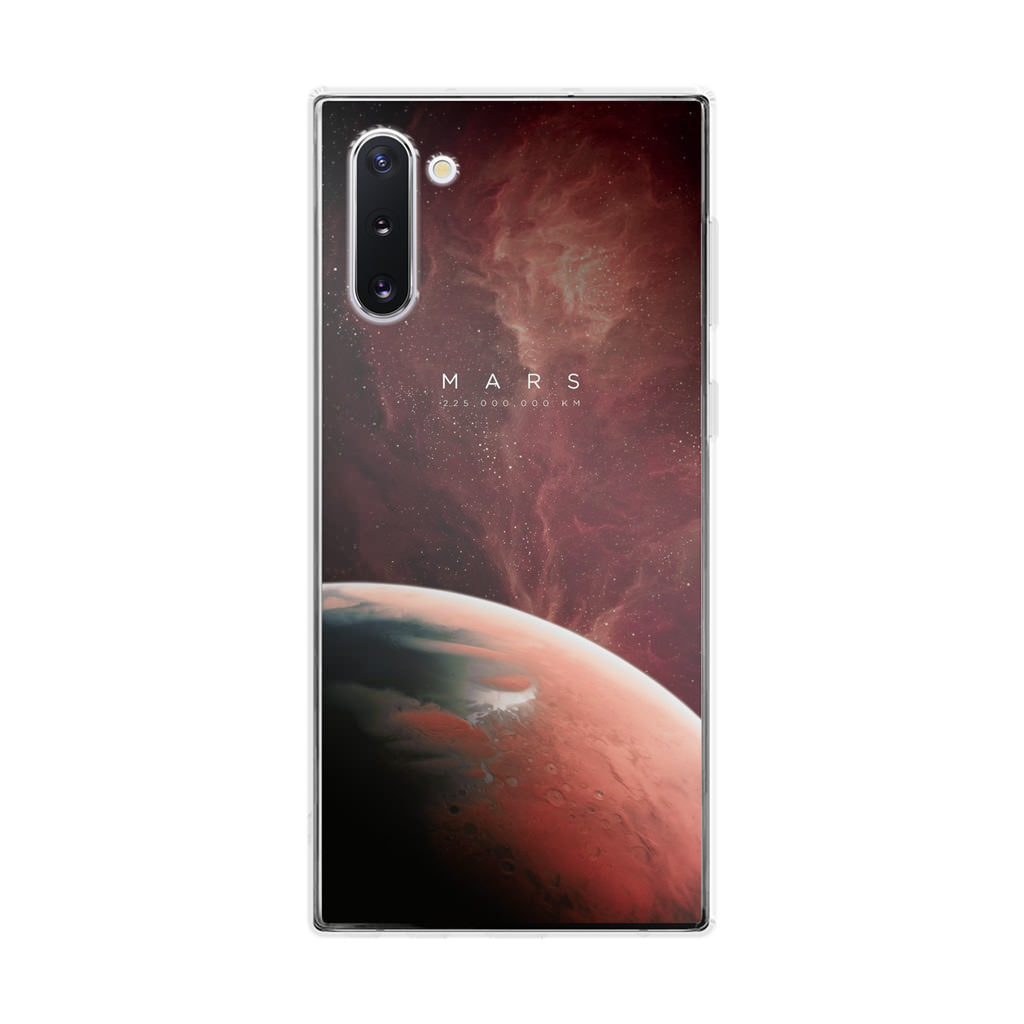 Planet Mars Galaxy Note 10 Case