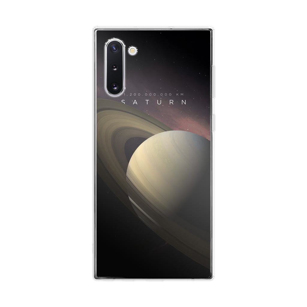 Planet Saturn Galaxy Note 10 Case