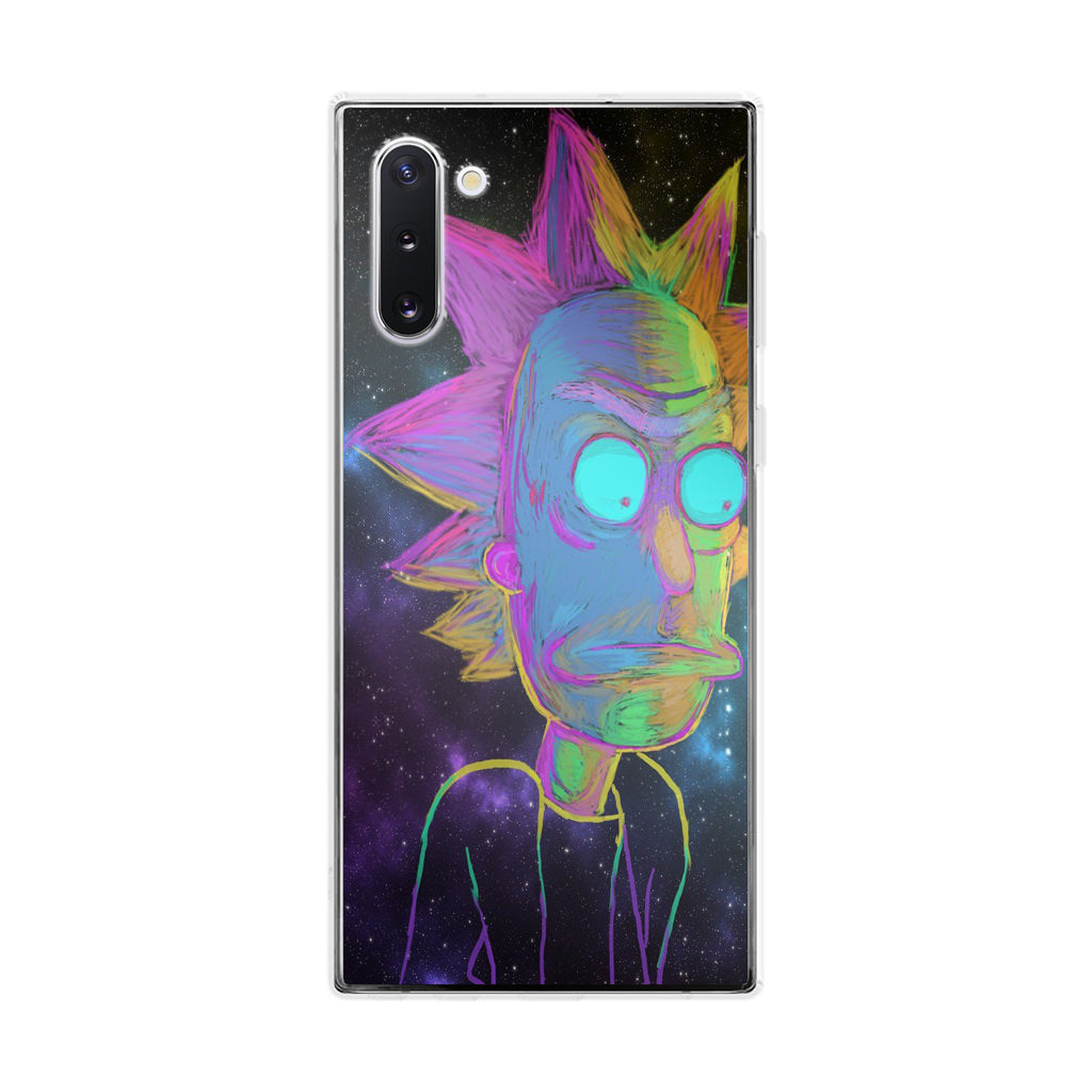 Rick Colorful Crayon Space Galaxy Note 10 Case