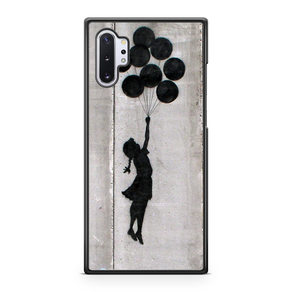 Banksy Girl With Balloons Galaxy Note 10 Plus Case