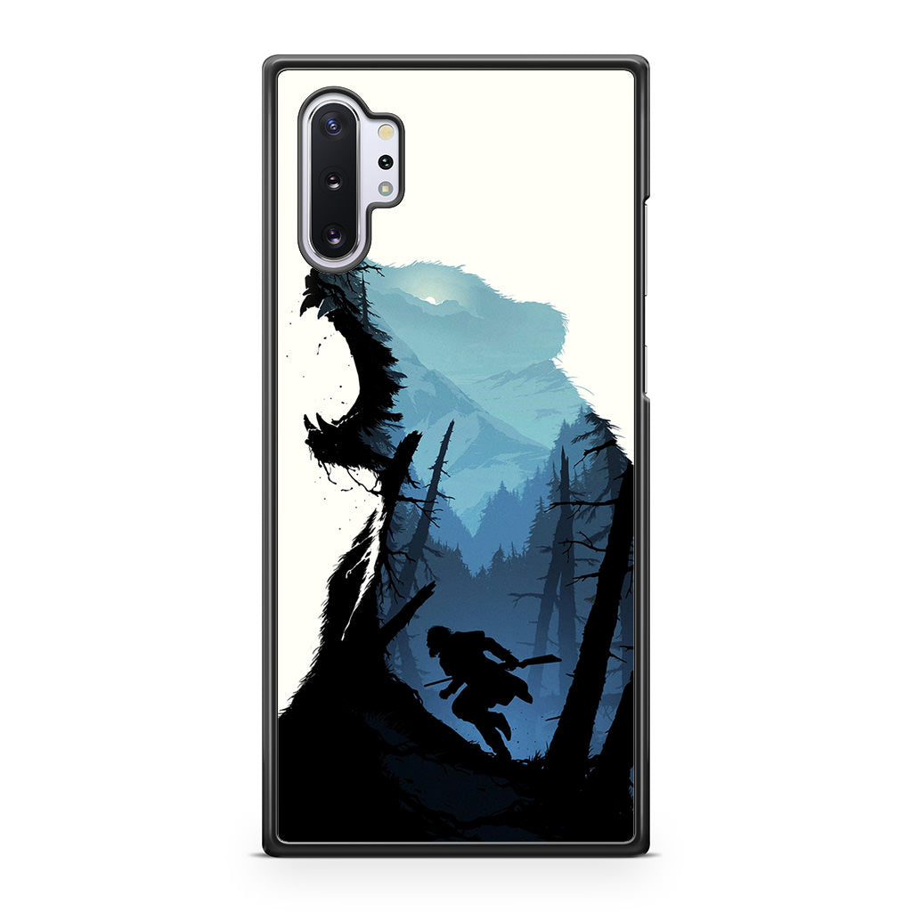 Bear Hunter Art Galaxy Note 10 Plus Case